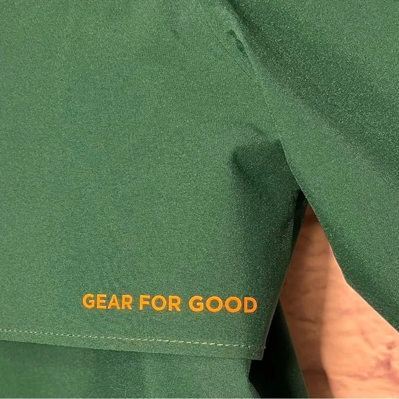 Cotopaxi Women’s Cielo Rain Trench Waterproof Hooded Raincoat Blue Green L - Picture 10 of 12